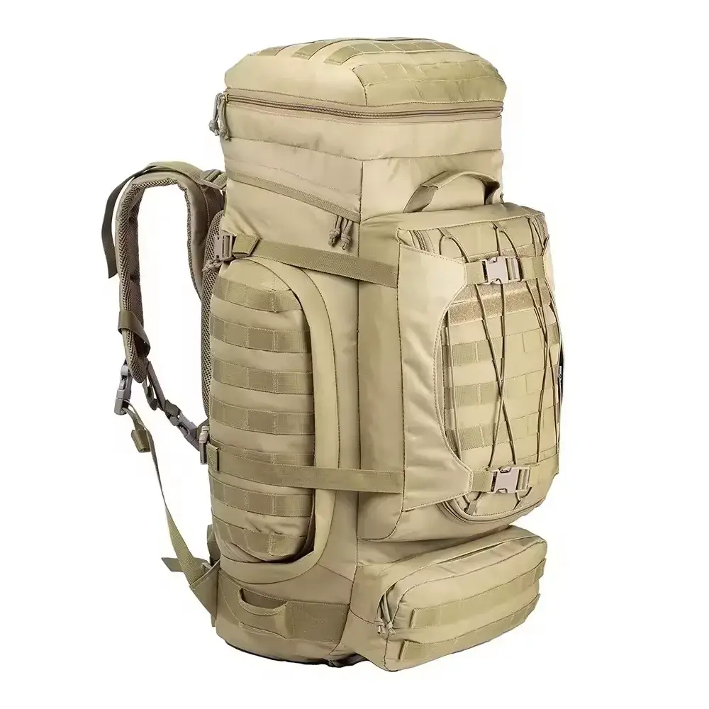Mochila militar grande 80L con armazón